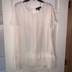Lane Bryant 18 Cream Blouse